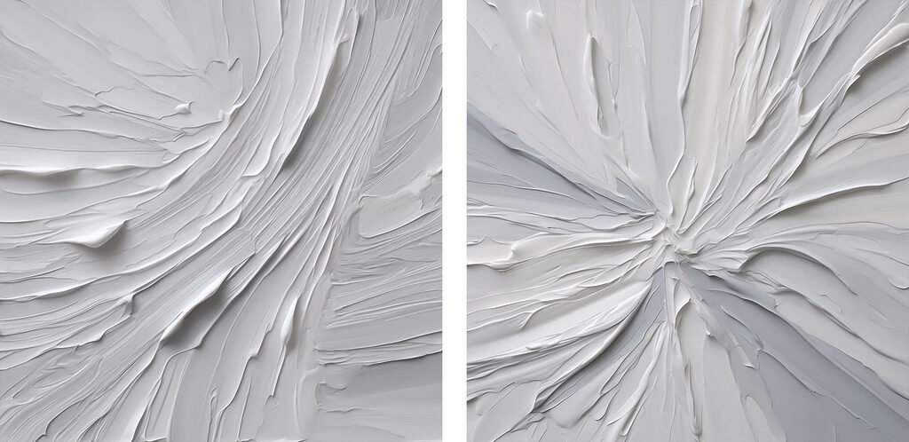 Fließende Texturen — ganzes Design