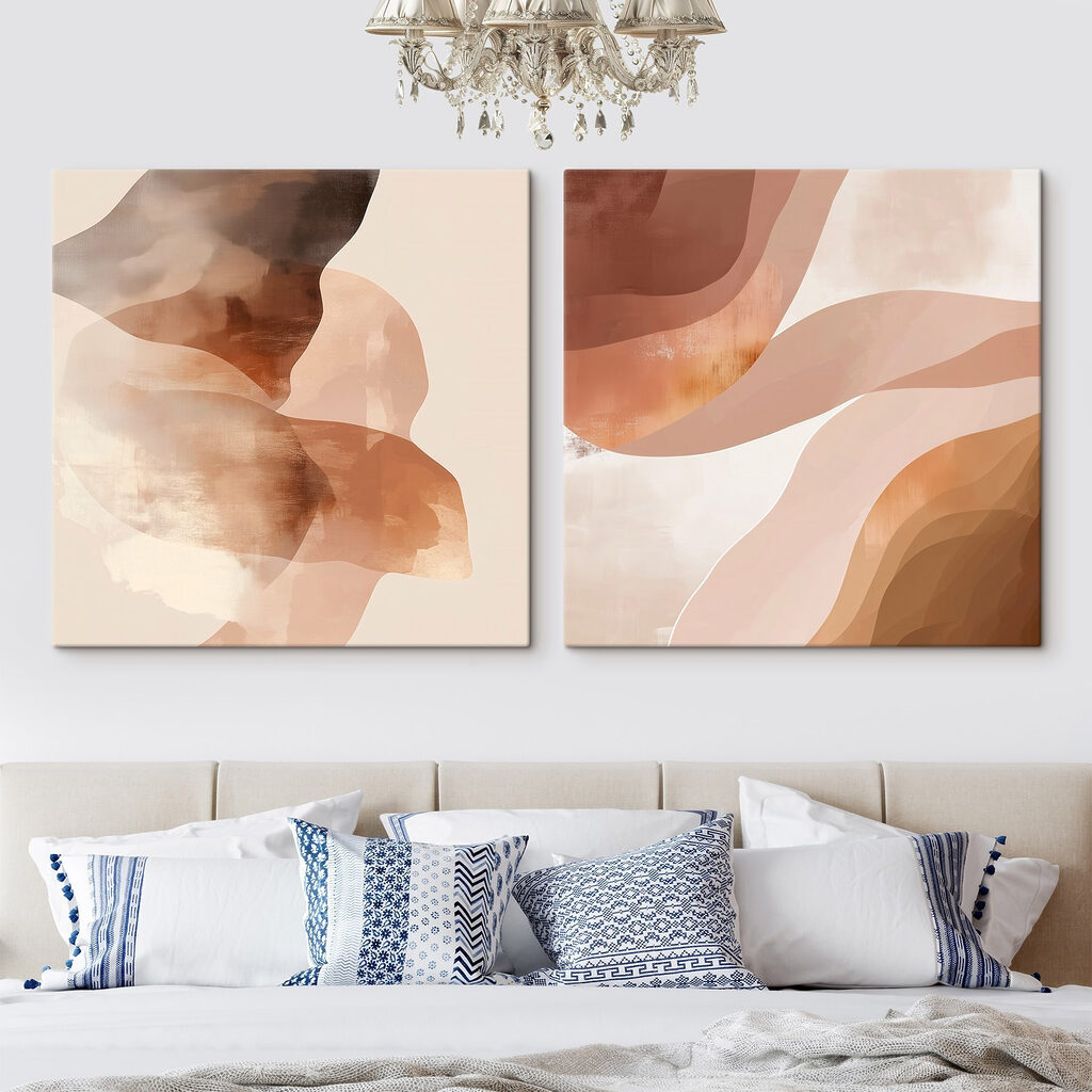 Fließende Farbschichten — Interieur 1