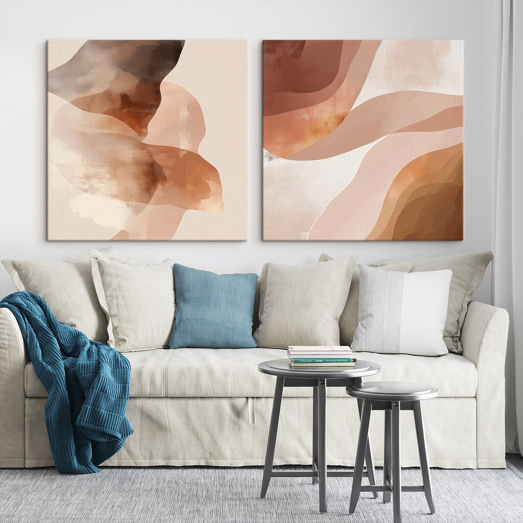 Fließende Farbschichten — Interieur 2