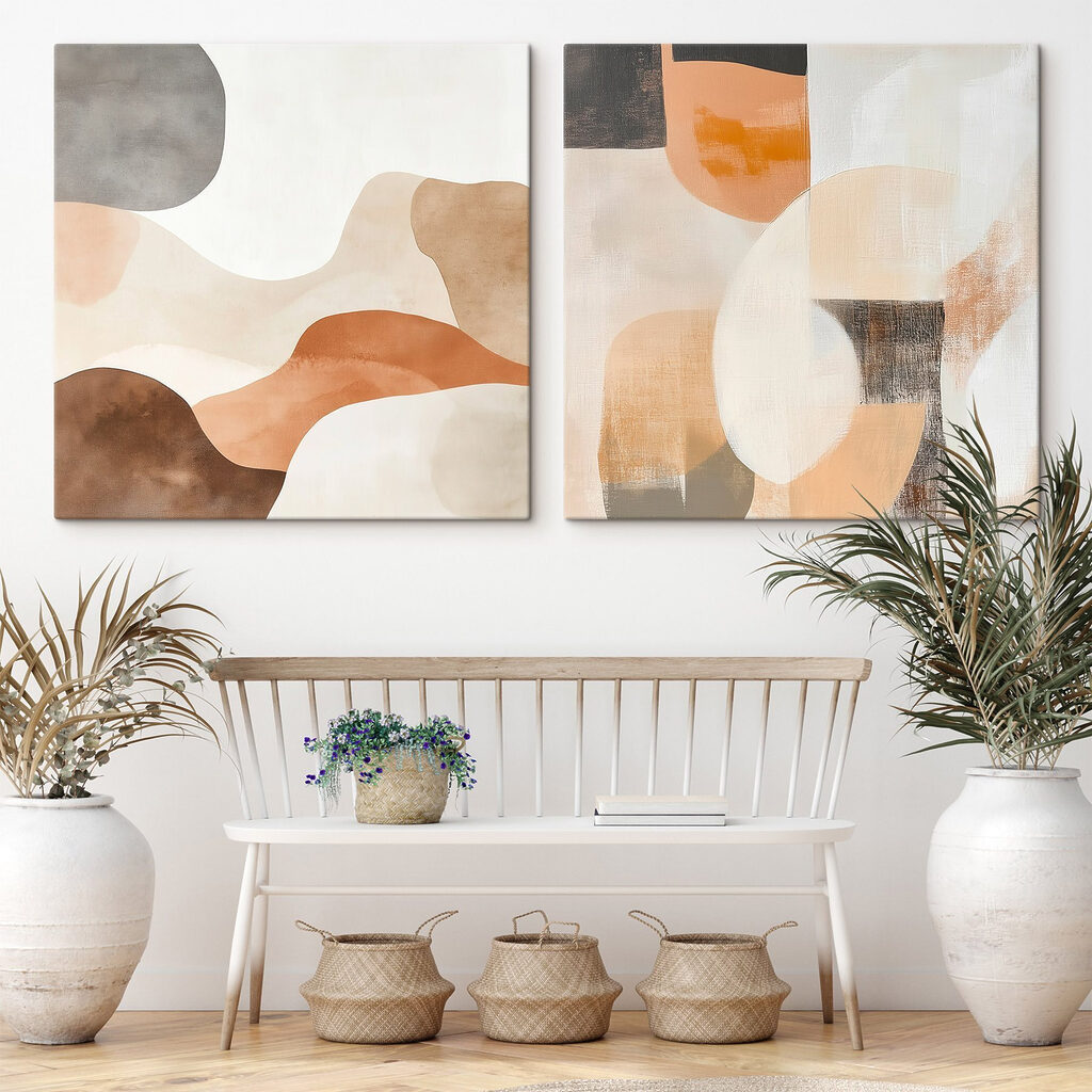 Komposition in Sandtönen — Interieur 2