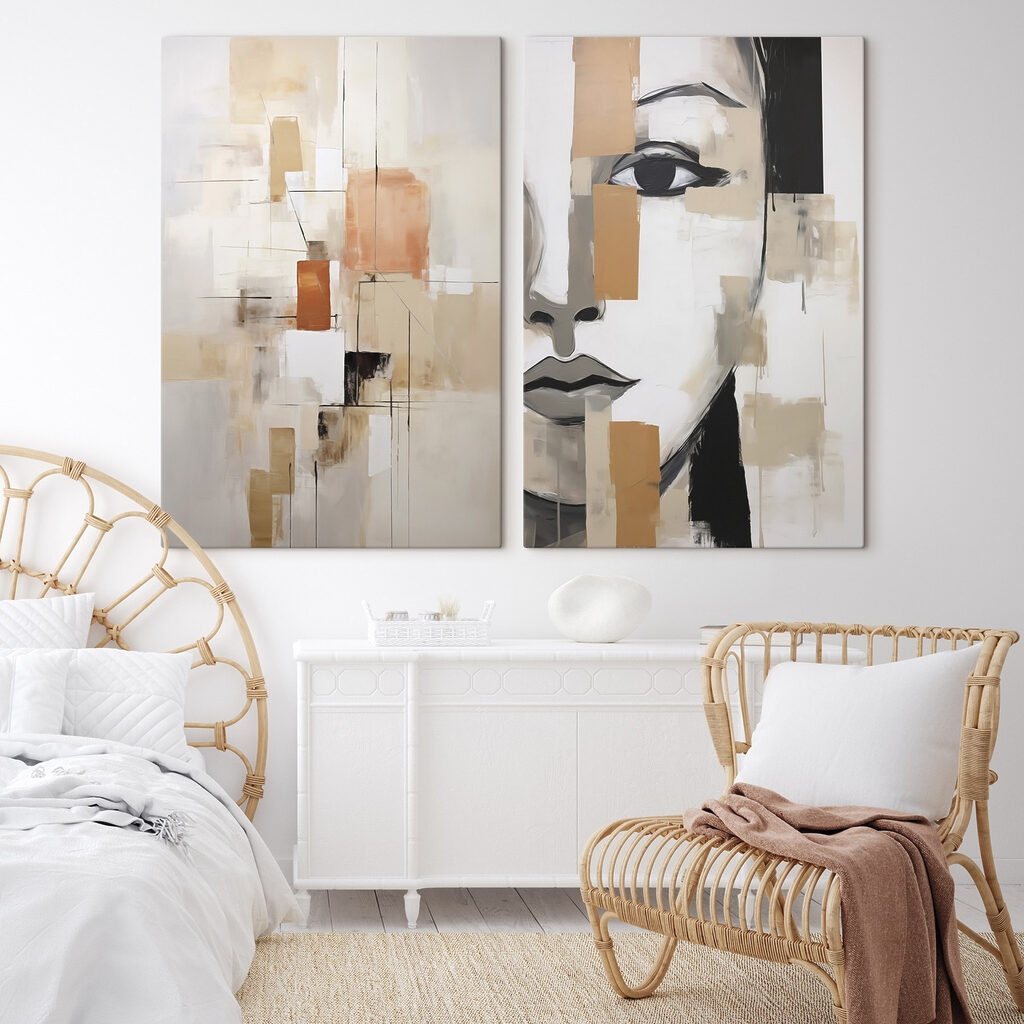 Ein Auge zwischen Farbflächen — Interieur 2