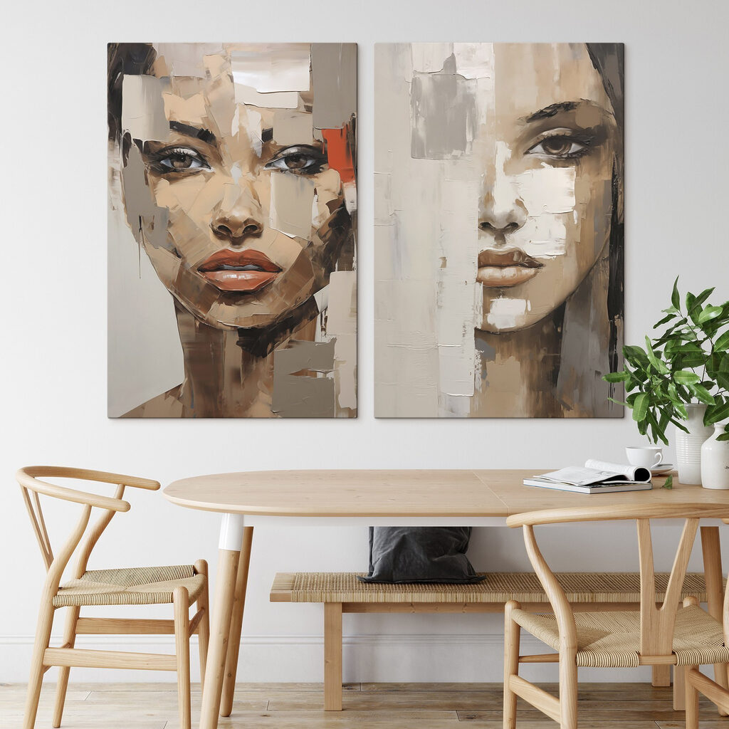 Porträts hinter hellen Strichen — Interieur 2