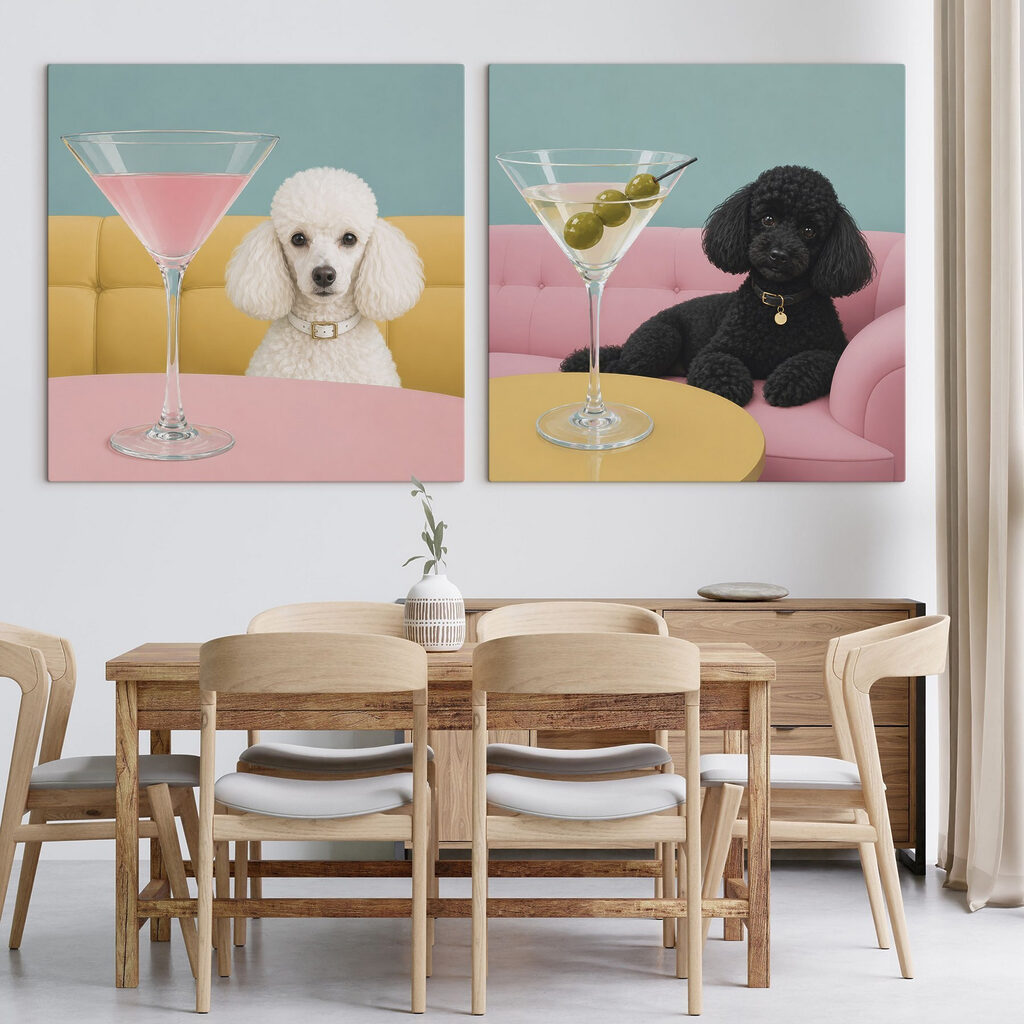 Pudel und Martinis — Interieur 1