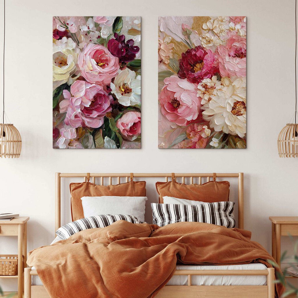 Eine Fülle an Blüten in einem Interieur