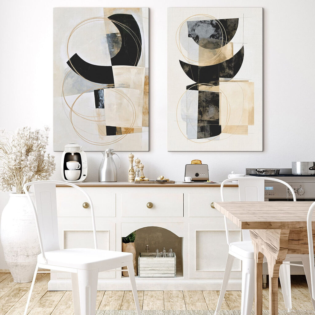 Schwarze Bögen im Gleichgewicht — Interieur 2