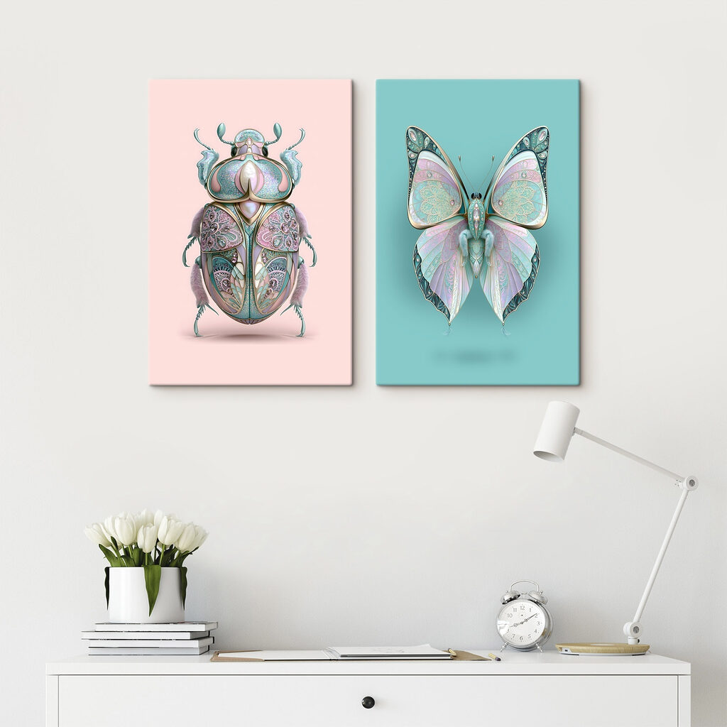 Käfer und Schmetterling — Interieur 1