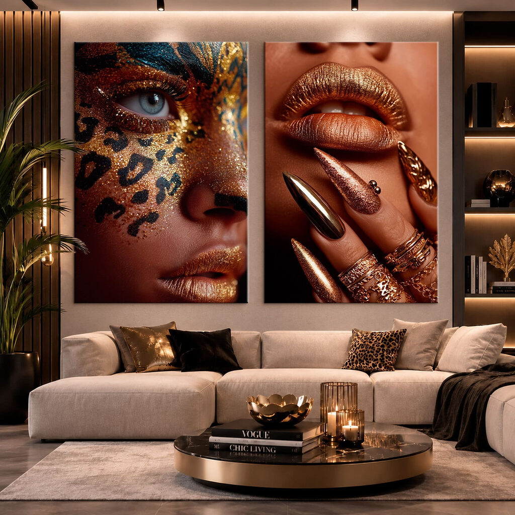 Goldener Glamour — Interieur 1