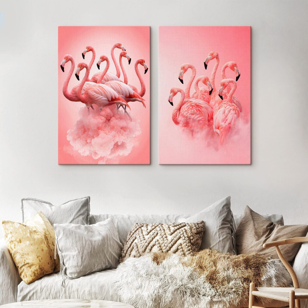 Flamingos in den Wolken — Interieur 1