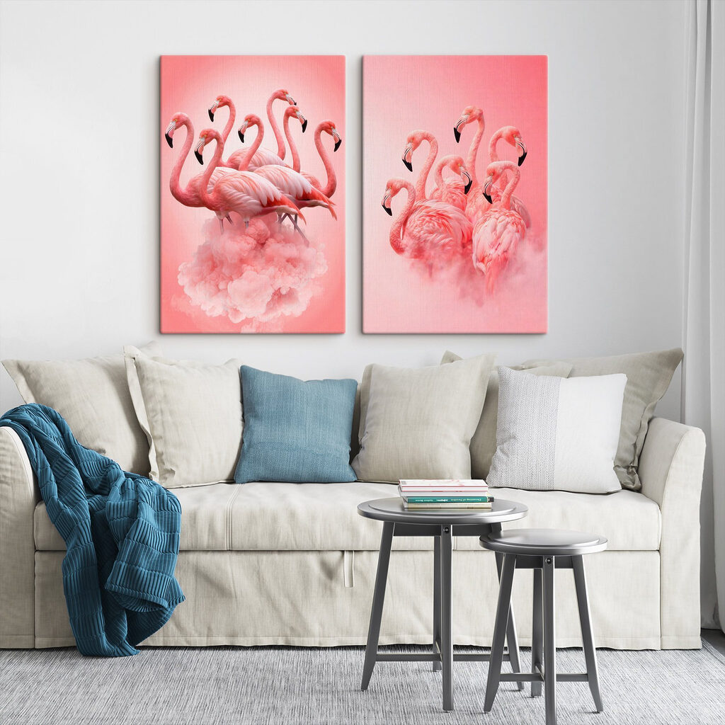 Flamingos in den Wolken — Interieur 2