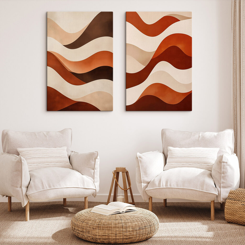 Rostbraune Wellen — Interieur 1