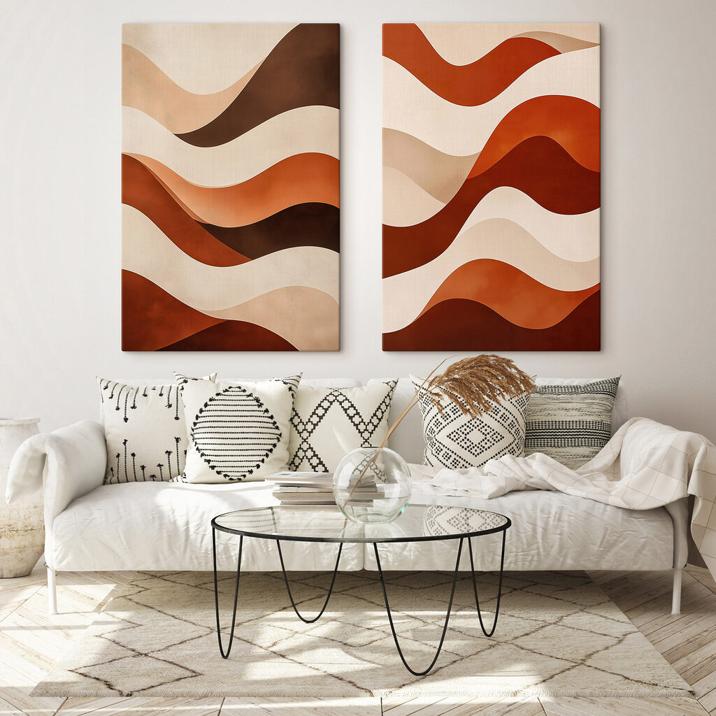 Rostbraune Wellen — Interieur 2