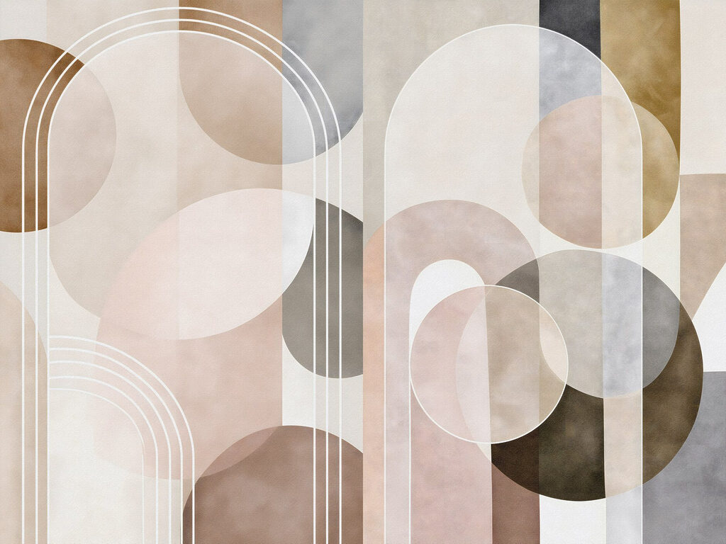 Rundungen auf ruhigen Flächen — ganzes Design
