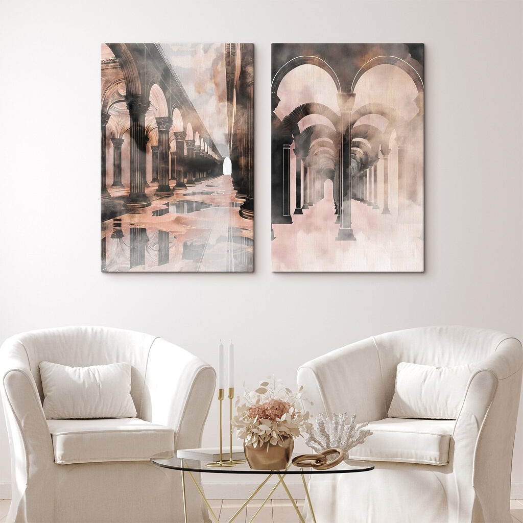 Säulengänge im Nebel — Interieur 1
