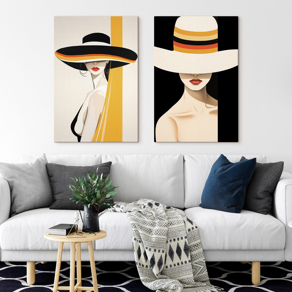 Hut mit Farbakzent — Interieur 2
