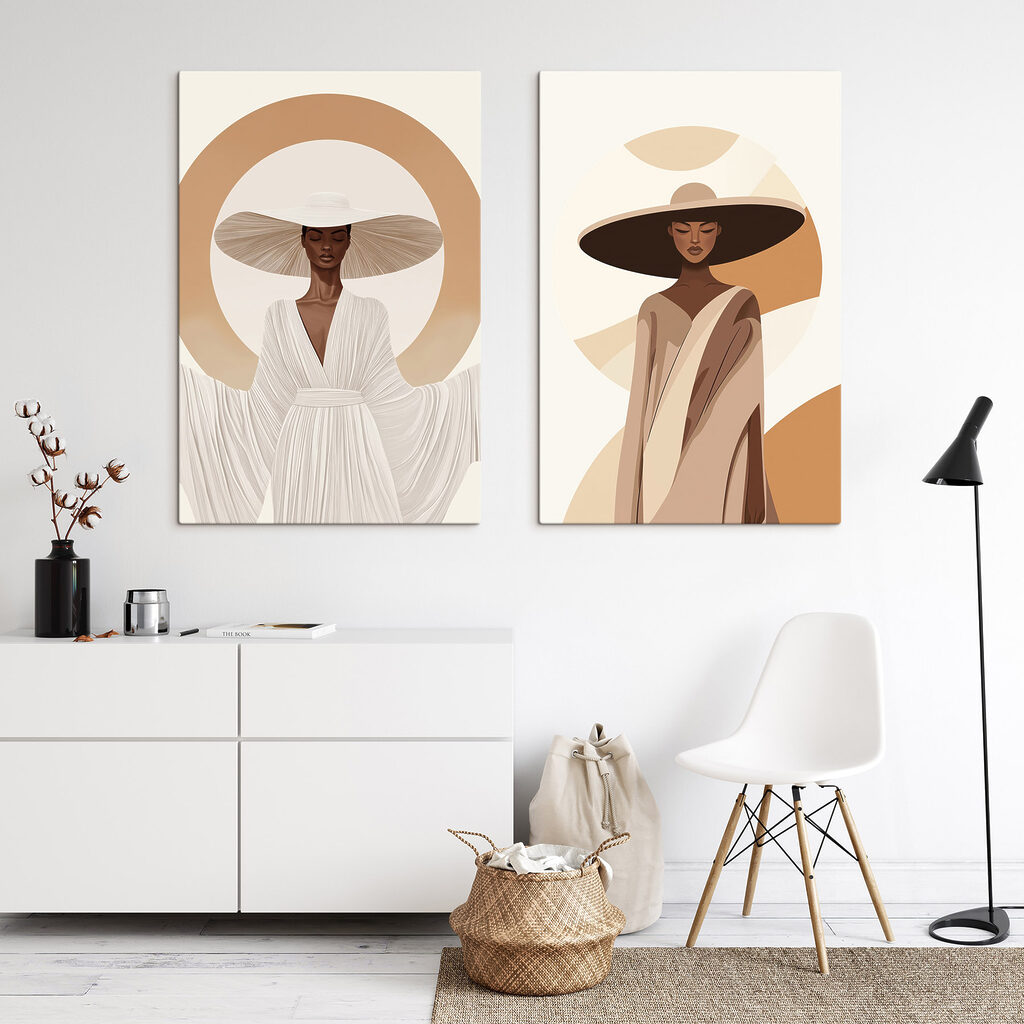 Sommerschatten unter Hüten — Interieur 1
