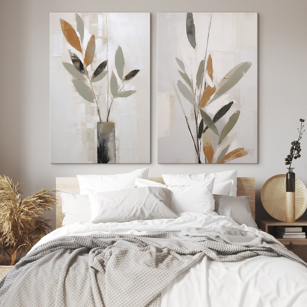 Zweige in schmalen Vasen — Interieur 2