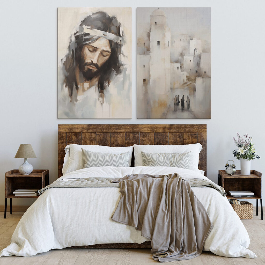 Stille zwischen blassen Häusern — Interieur 1