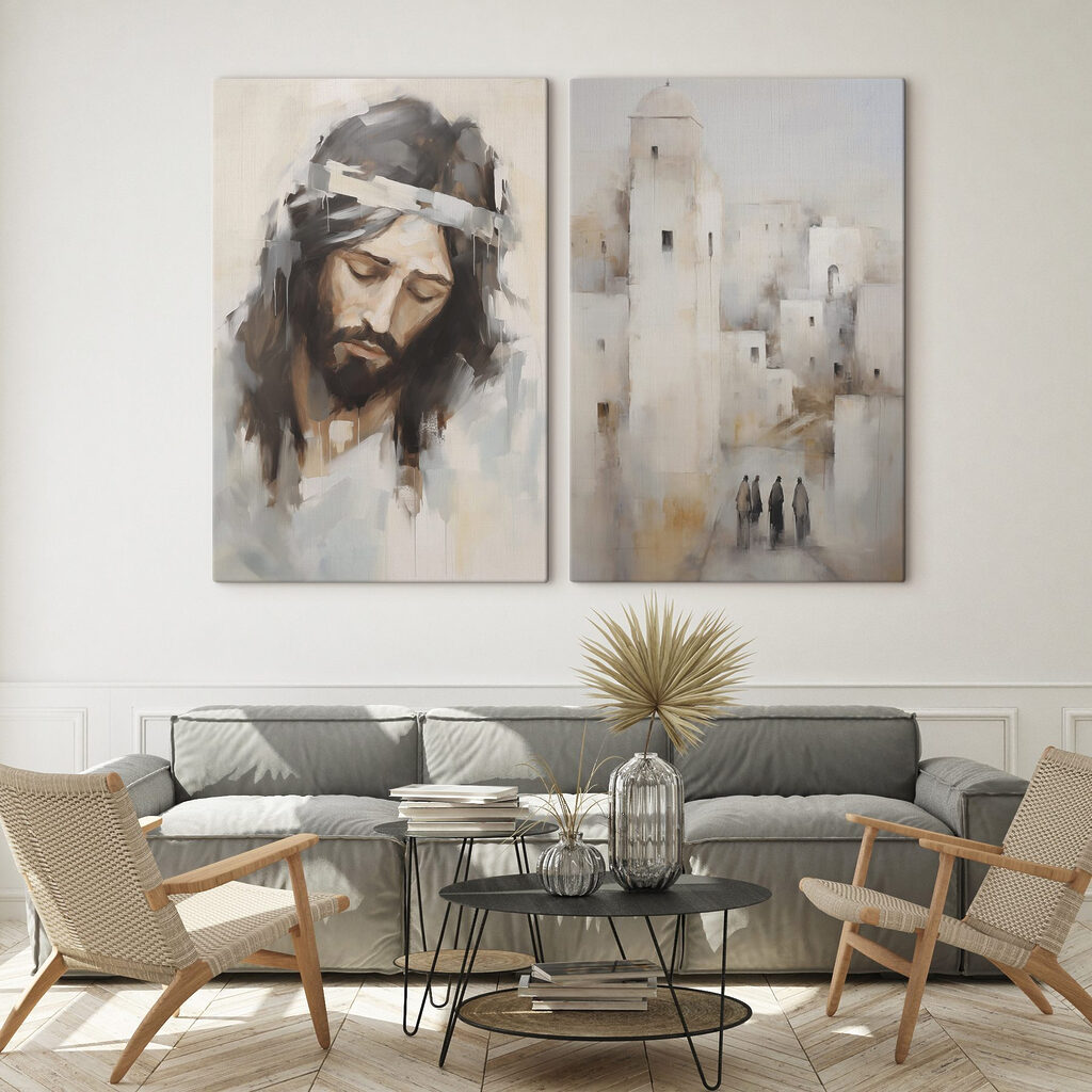 Stille zwischen blassen Häusern — Interieur 2