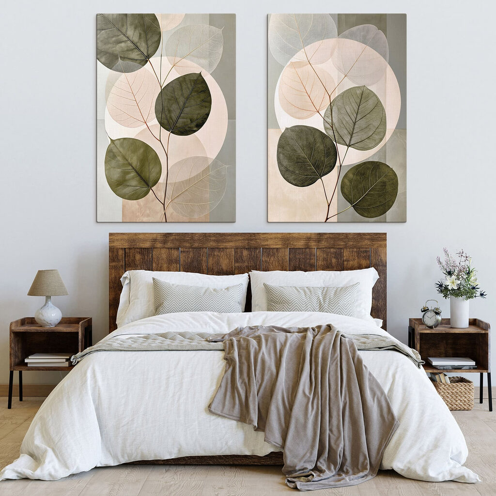 Zweig mit grünen Blättern — Interieur 2