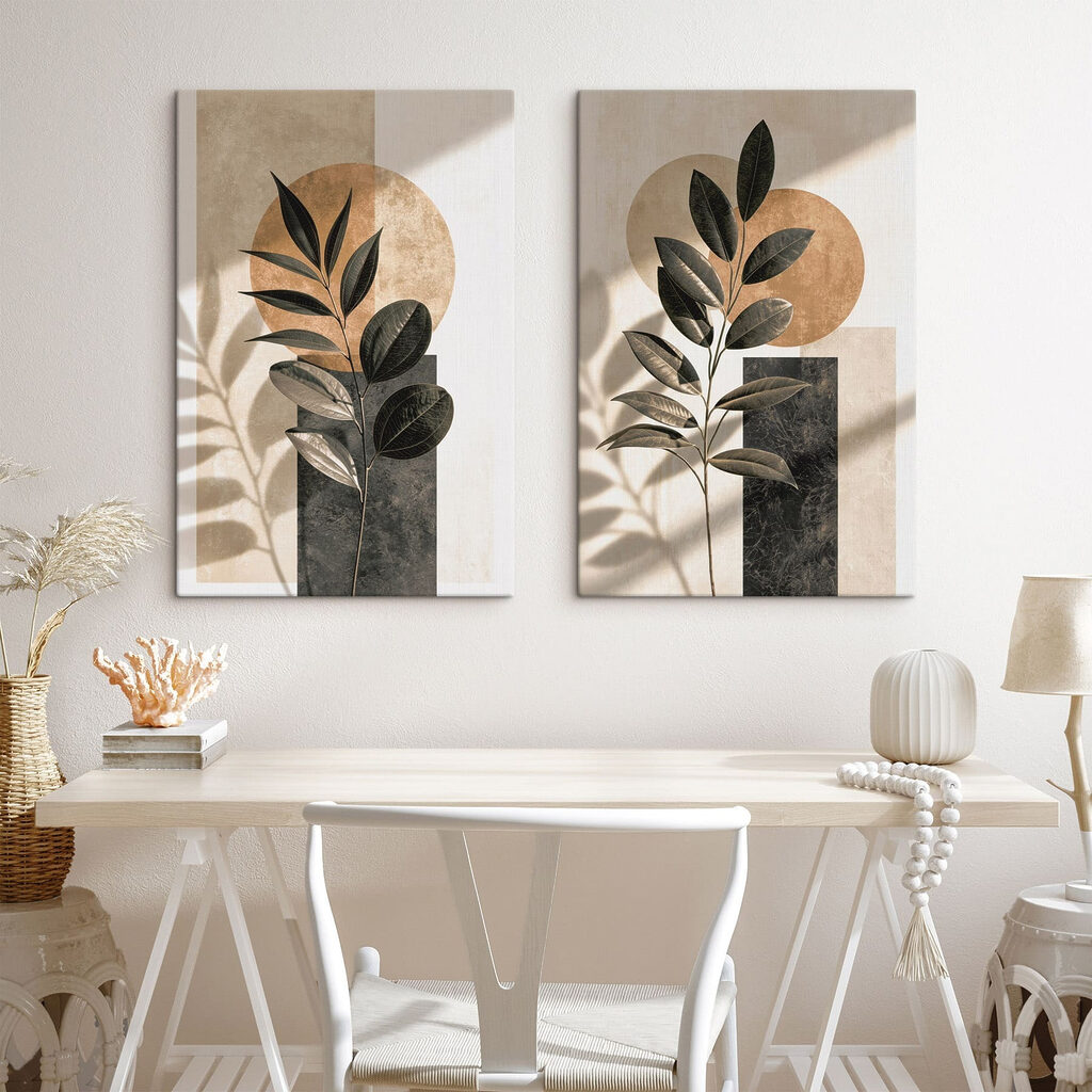 Blätter im Schattenspiel — Interieur 2