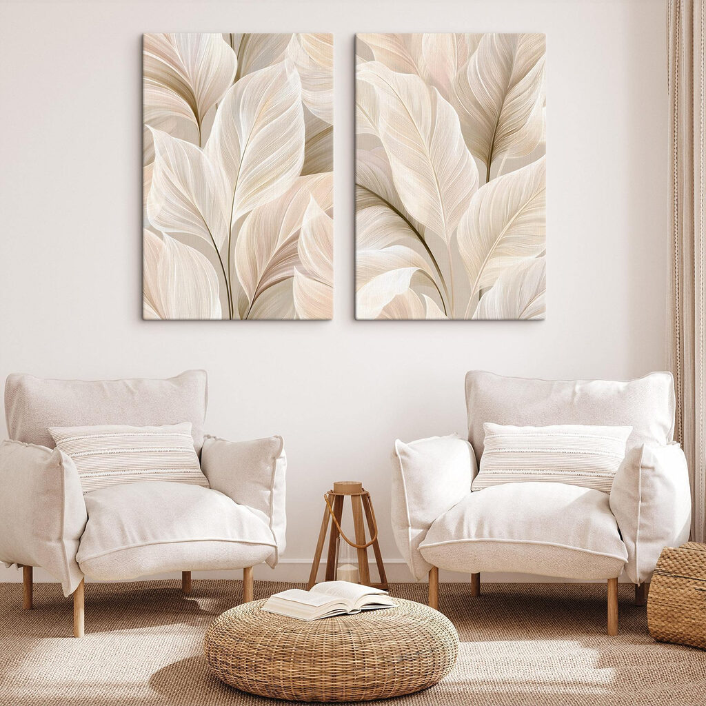 Fein geäderte Blätter — Interieur 2