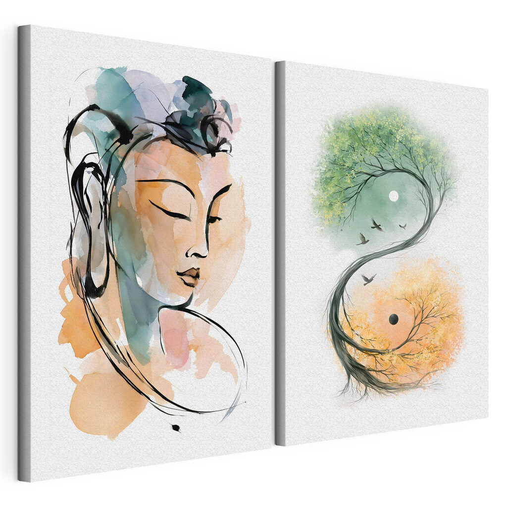Gelassenheit in Aquarell — Produktansicht