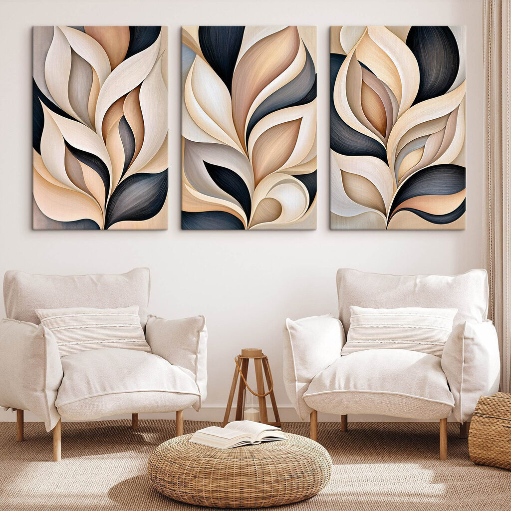 Geschwungene Blattformen — Interieur 2