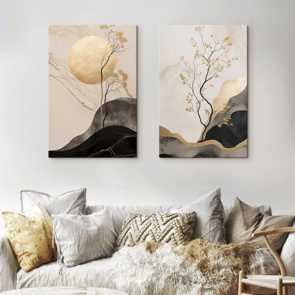 Mond über feinen Zweigen — Interieur 2
