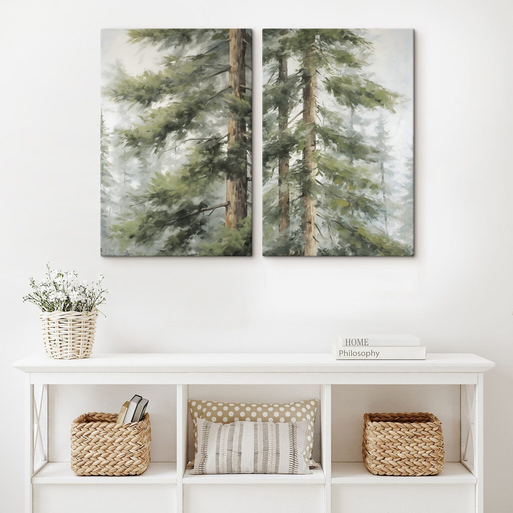 Zwischen Nadelbäumen — Interieur 1