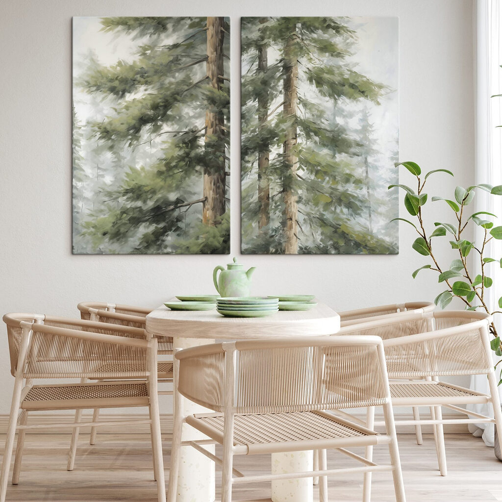 Zwischen Nadelbäumen — Interieur 2