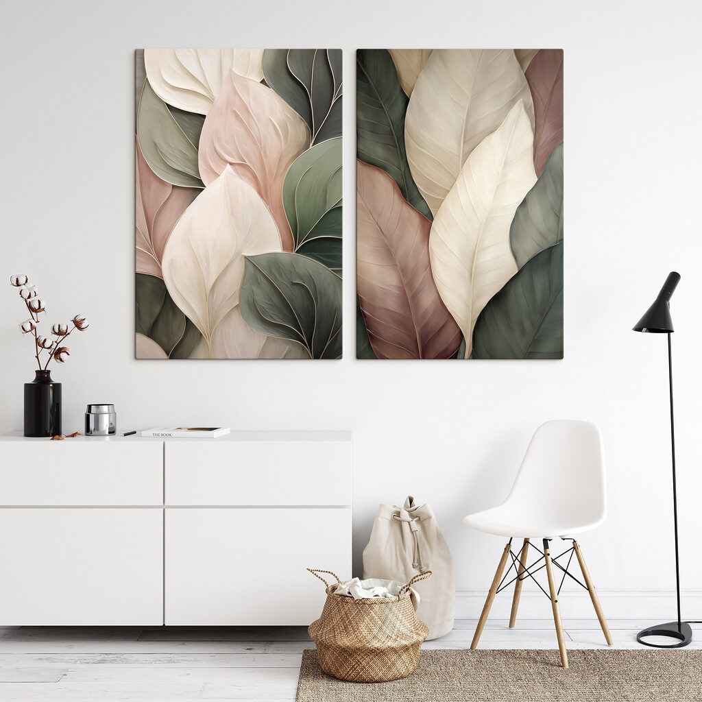 Blätter in sanfter Umarmung — Interieur 2