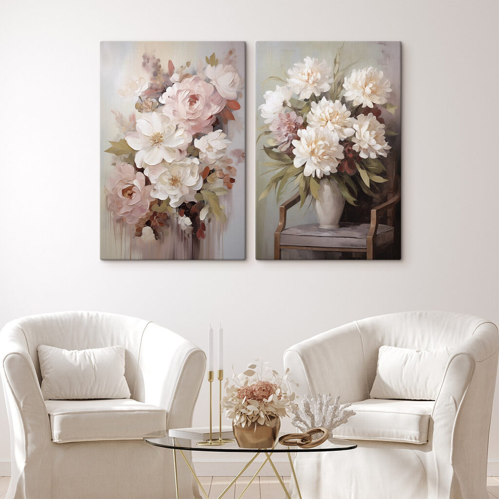 Sträuße in häuslicher Ruhe — Interieur 1