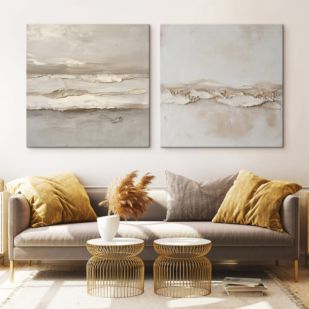 Küste in blassen Strichen — Interieur 2