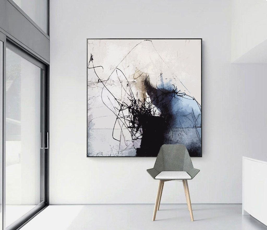 Tintenspuren auf Hellgrau — Interieur 2