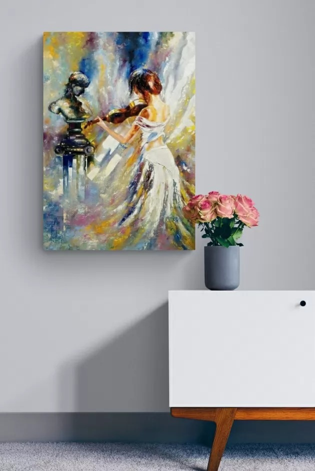 Geige voller Farbe — Interieur 2