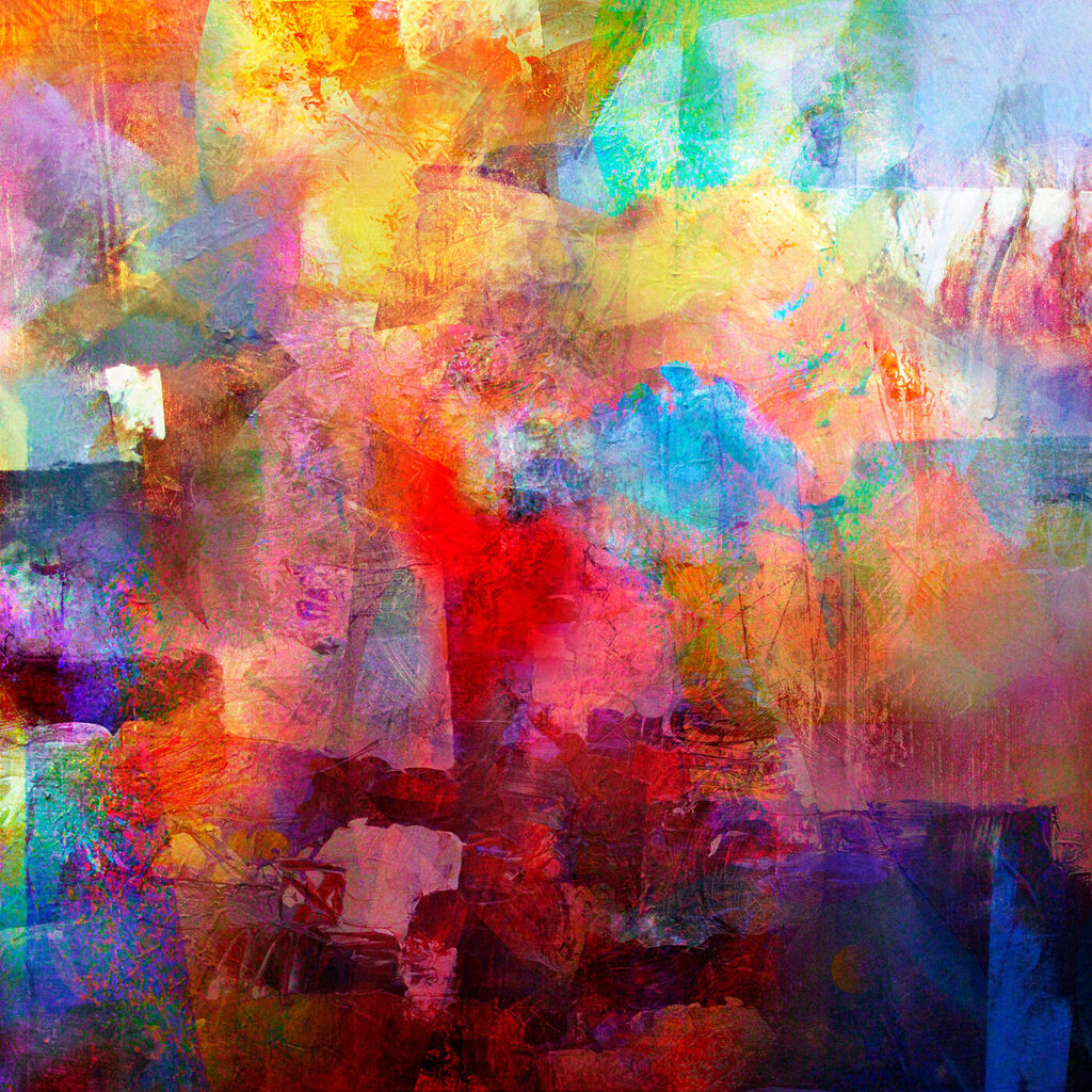 Mosaik aus Farben — ganzes Design