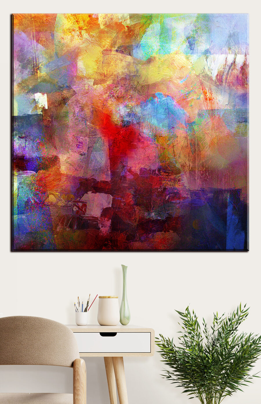 Mosaik aus Farben — Interieur 1
