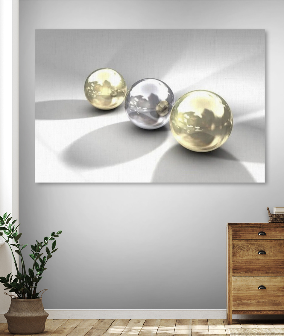 Drei Kugeln im Tageslicht — Interieur 3