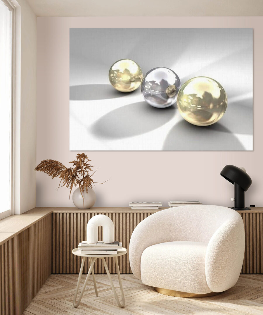 Drei Kugeln im Tageslicht — Interieur 2