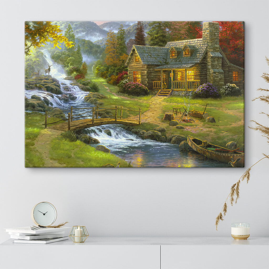 Häuschen an den Wasserfällen — Interieur 4