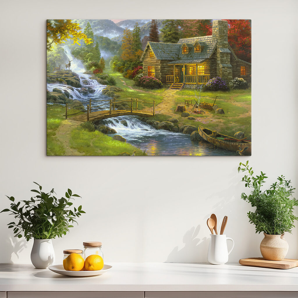 Häuschen an den Wasserfällen — Interieur 5