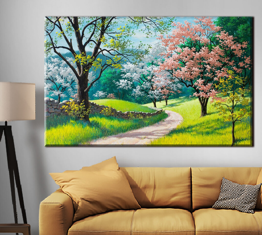 Weg voller Blüten — Interieur 1