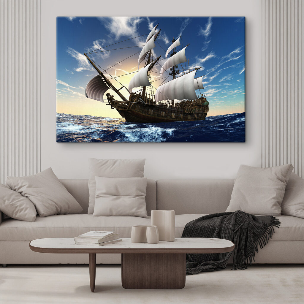 Mit vollen Segeln voraus — Interieur 4