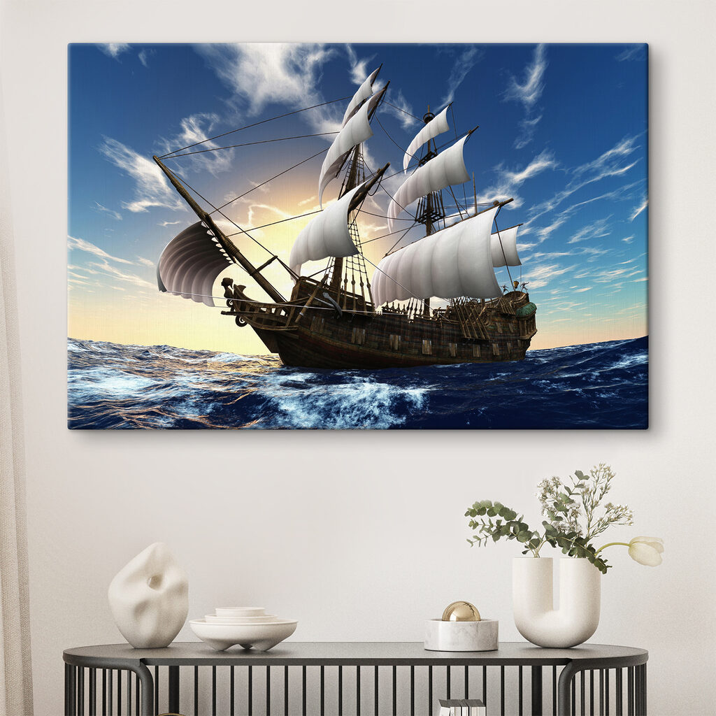 Mit vollen Segeln voraus — Interieur 5