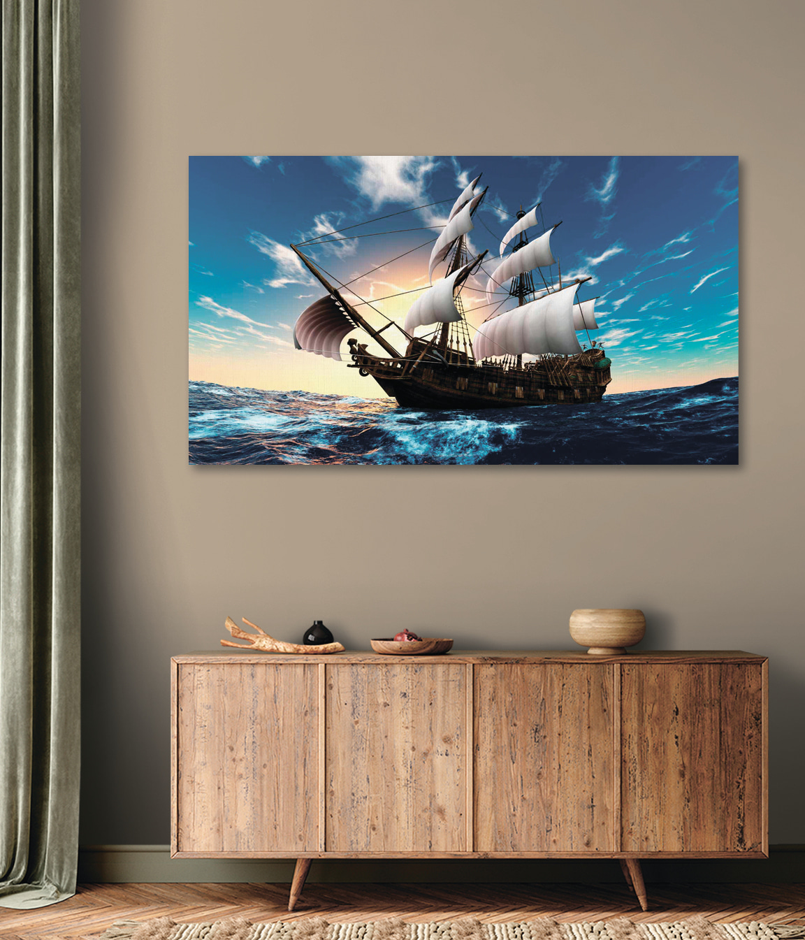 Mit vollen Segeln voraus — Interieur 3