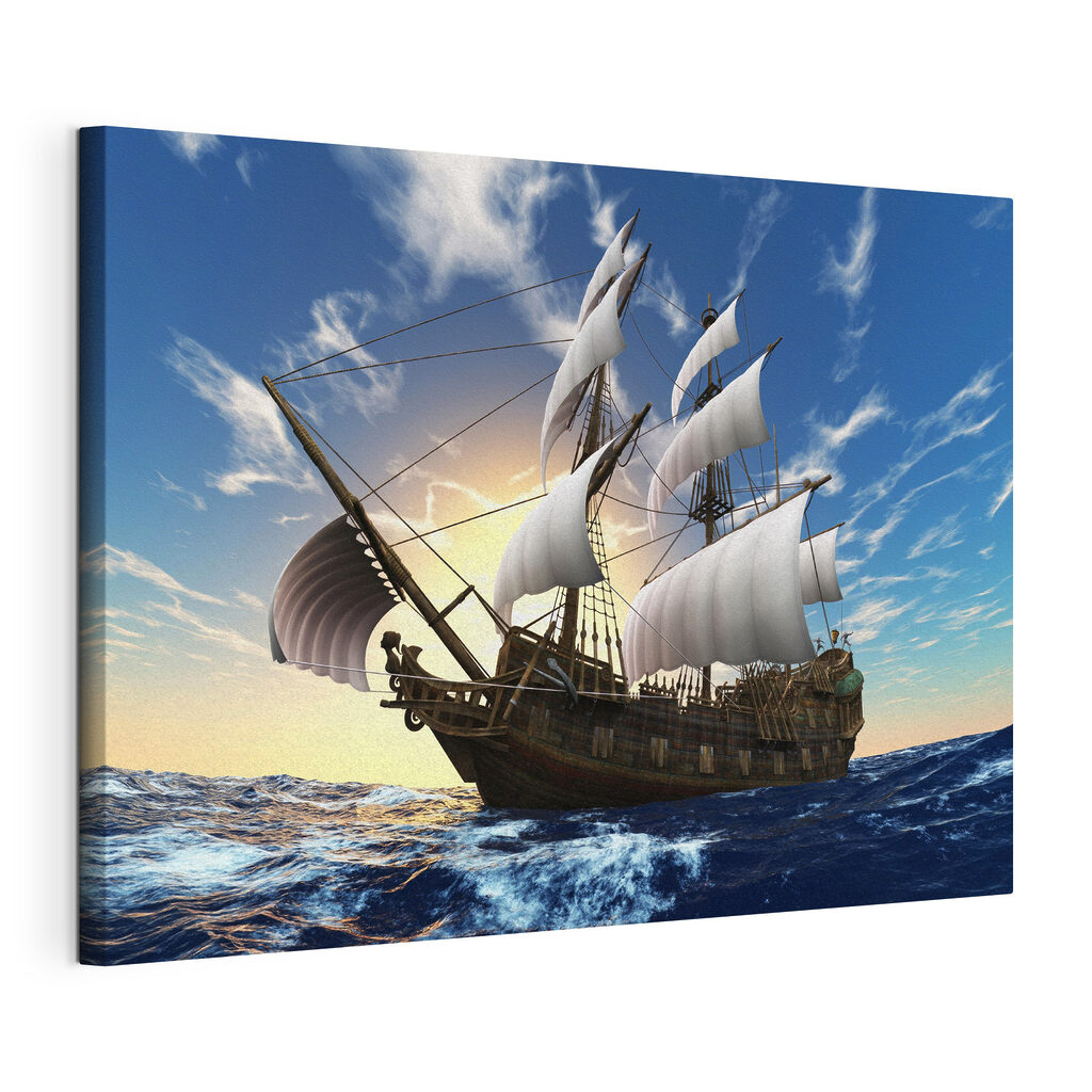 Mit vollen Segeln voraus — Produktansicht