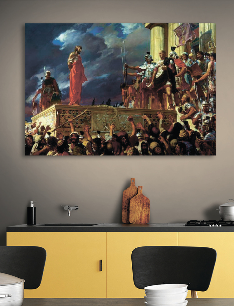 Vor der Menge — Interieur 2