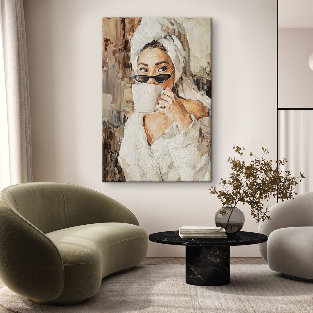 Kaffee hinter der Sonnenbrille — Interieur 2