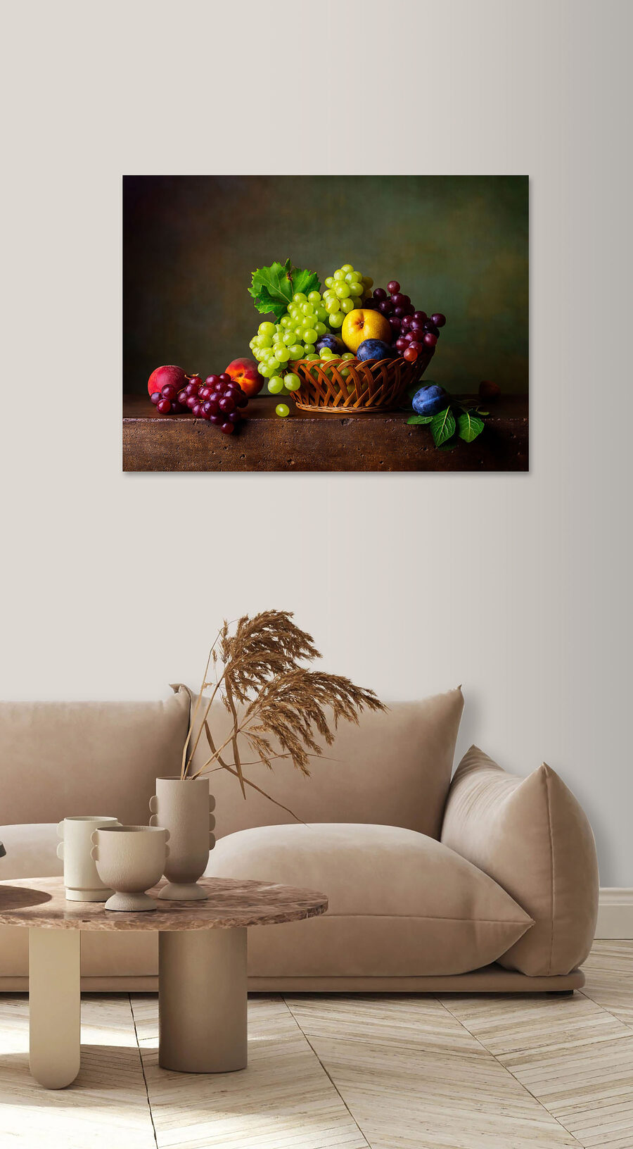 Obstkorb auf dem Tisch — Interieur 2
