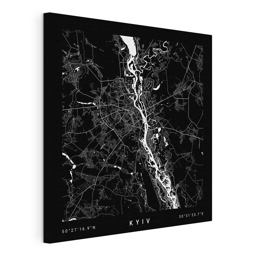 Stadtplan von Kyjiw — Produktansicht